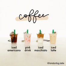 Load image into Gallery viewer, coffee shop earrings